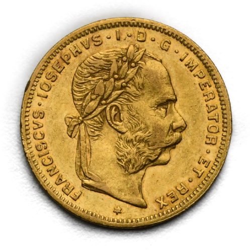 8 Zlatník František Josef I. 1887