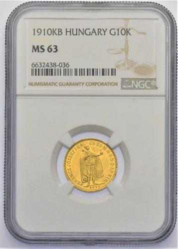 10 Koruna František Josef I. 1910 KB