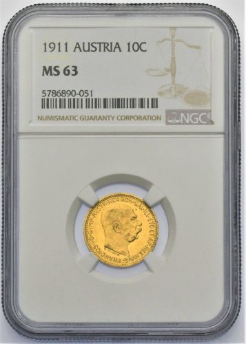 10 Koruna František Josef I. 1911