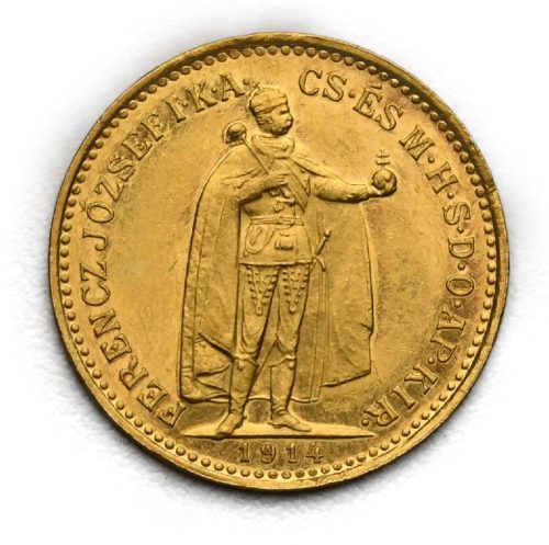 10 Koruna Františka Josefa I. 1914 KB
