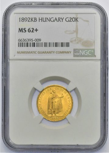 20 Koruna Františka Josefa I. 1892 KB