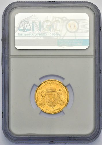 20 Koruna Františka Josefa I. 1893 KB