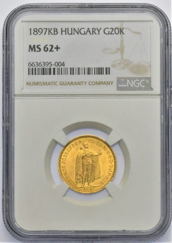 20 Koruna Františka Josefa I. 1897 KB