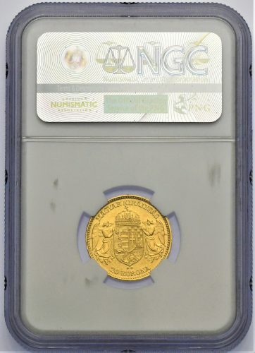 20 Koruna František Josef I. 1914 KB – Se znakem Bosny