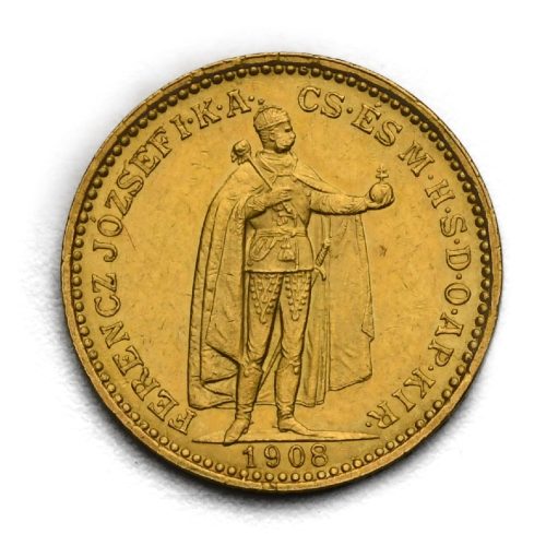 20 Koruna František Josef I. 1908 KB