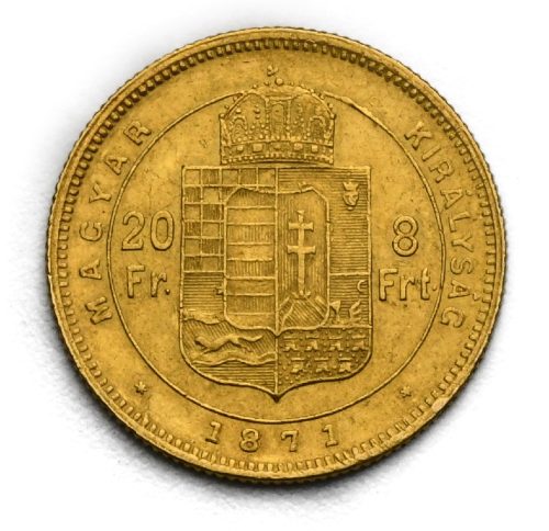 8 Zlatník František Josef I. 1871 GYF