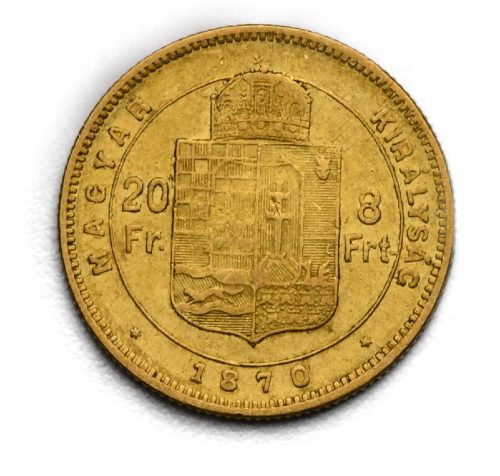 8 Zlatník František Josef I. 1870 GYF