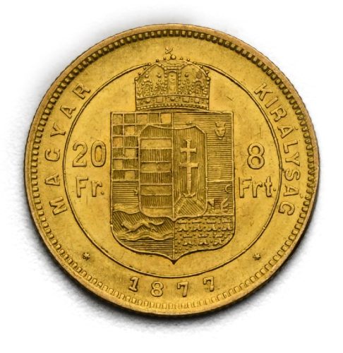 8 Zlatník František Josef I. 1877 KB