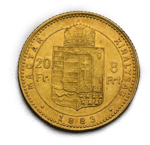 8 Zlatník František Josef I. 1883 KB