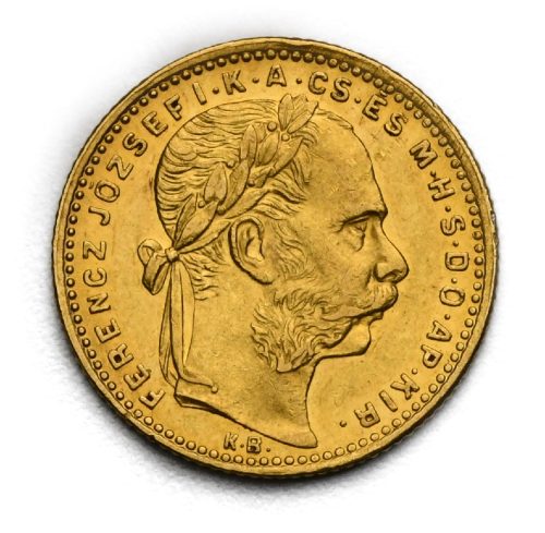 8 Zlatník František Josef I. 1883 KB