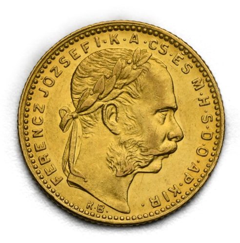 8 Zlatník František Josef I. 1885 KB