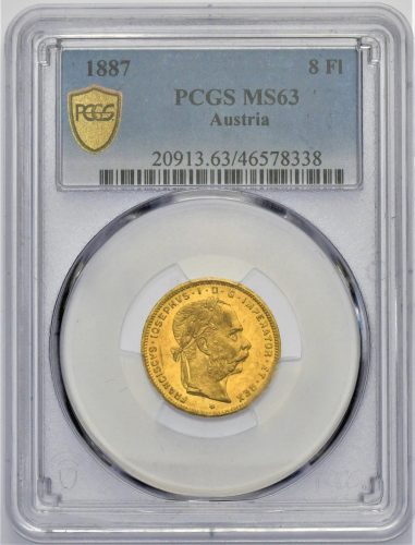 8 Zlatník František Josef I. 1887