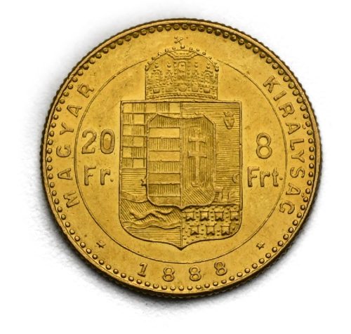 8 Zlatník František Josef I. 1888 KB