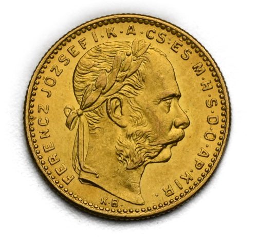 8 Zlatník František Josef I. 1888 KB
