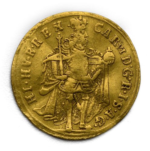 Dukát Karel VI. 1736 Praha