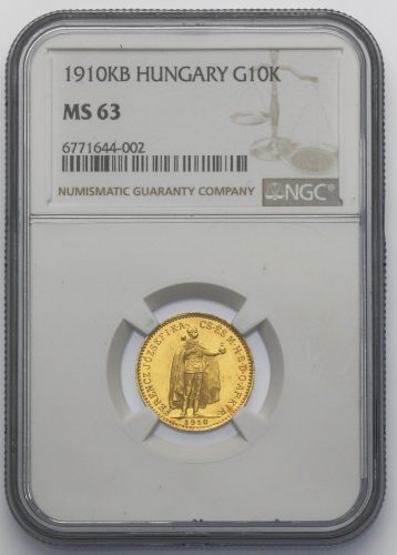 10 Koruna František Josef I. 1910 KB
