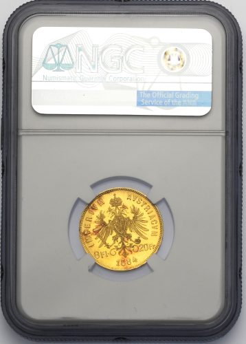 8 Zlatník František Josef I. 1884