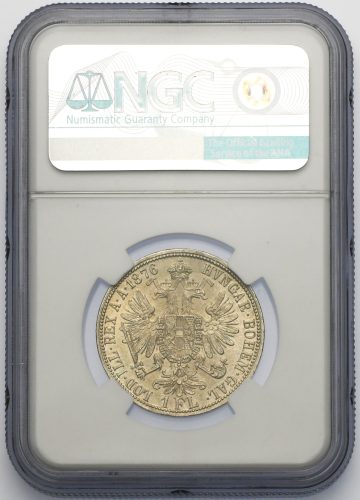 Zlatník František Josef I. 1876