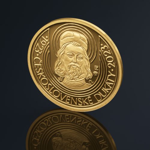 Zlatý dukát sv. Václava 2023 proof