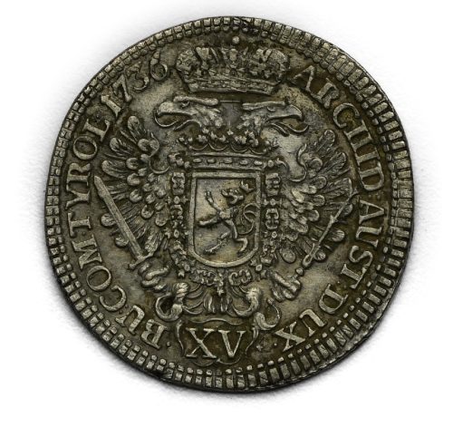 15 Krejcar Karel VI. 1736 Praha