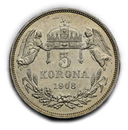 5 Koruna František Josef I. 1908 KB