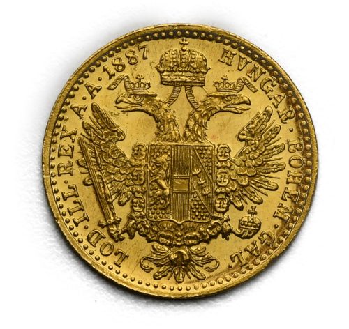 Dukát František Josef I. 1887