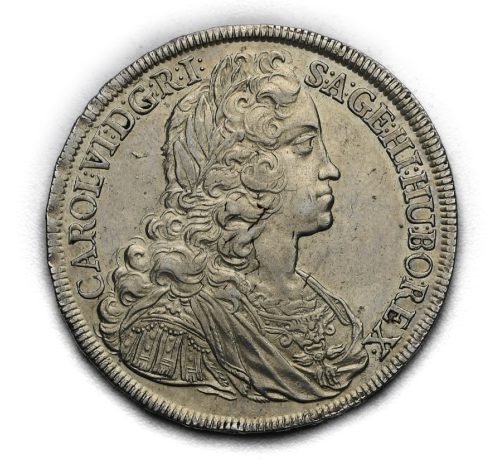 Tolar Karel VI. 1733 Vídeň