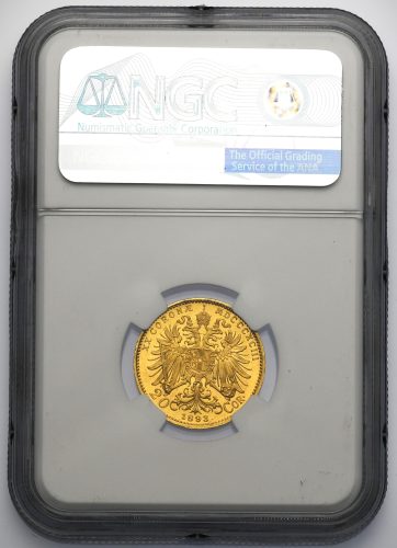 20 Koruna František Josef I. 1893 bz