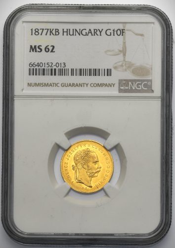 4 Forint František Josef I. 1877 KB