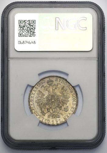 Zlatník František Josef I. 1860/58 E