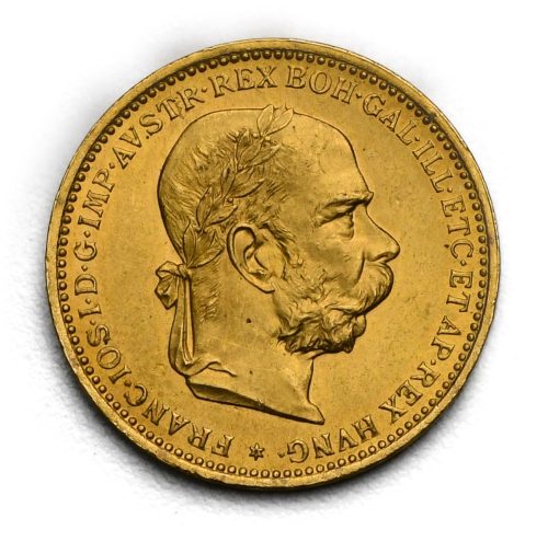 20 Koruna František Josef I. 1896 bz