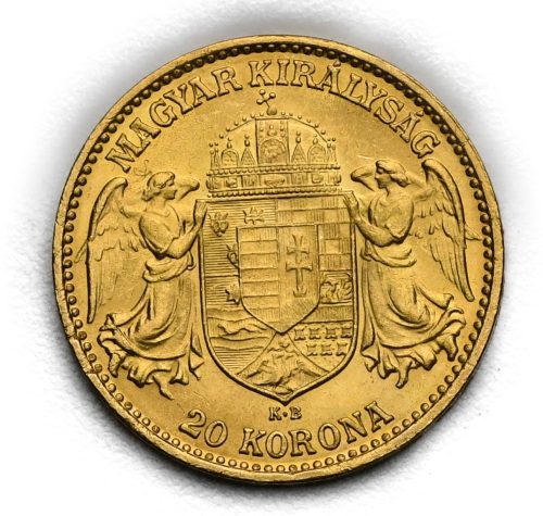 20 Koruna Františka Josefa I. 1914 KB