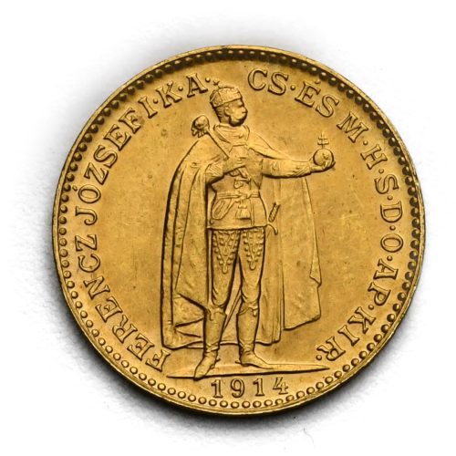 20 Koruna František Josef I. 1914 KB – Se znakem Bosny