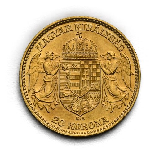 20 Koruna František Josef I. 1914 KB – Se znakem Bosny