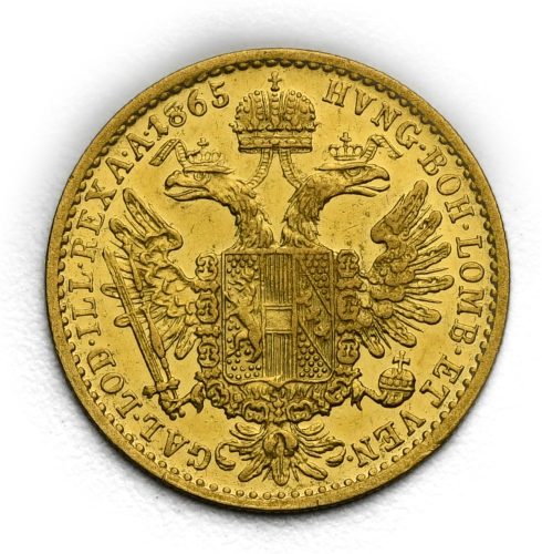 Dukát Františka Josefa I. 1865 A