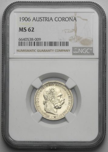 1 Koruna František Josef I. 1906