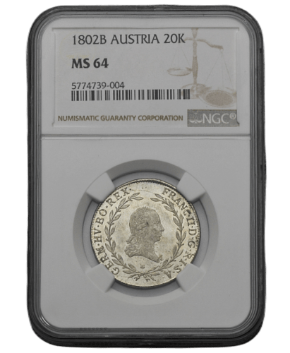 20 Krejcar František II. 1802 B