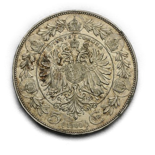 5 Koruna Františka Josefa I. 1900