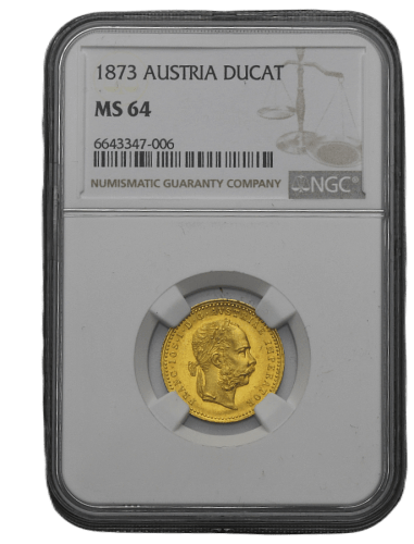Dukát Františka Josefa I. 1873