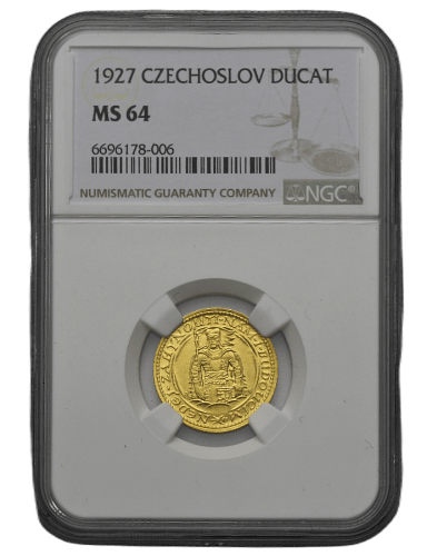 Svatováclavský dukát 1927