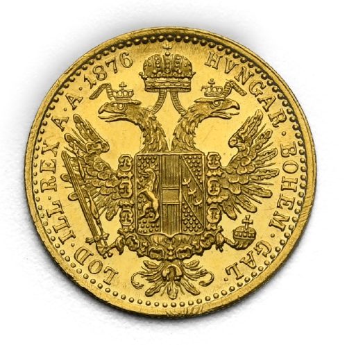 Dukát František Josef I. 1876