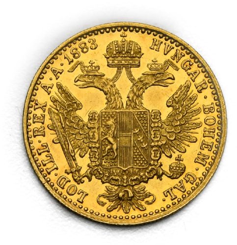 Dukát František Josef I. 1883