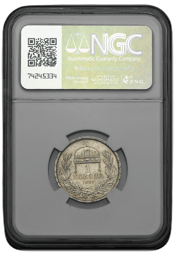 1 Koruna František Josef I. 1893 KB