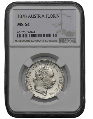 Zlatník František Josef I. 1878