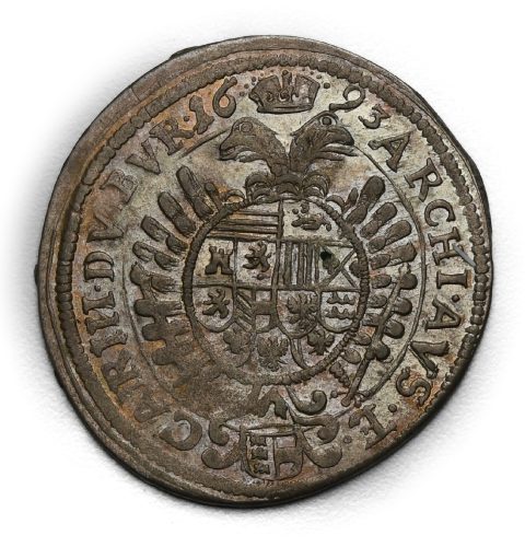 15 Krejcar Leopold I. 1693 Svatý Vít