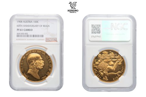 100 Koruna 1908. 60. výročí nastoupení vlády. Vídeň. Vzácná! 100 Koruna 1908. 60. výročí nastoupení vlády. Vídeň. Vzácná!
