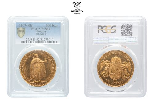 100 Koruna 1907. Kremnice. Velmi vzácná!! 100 Koruna 1907. Kremnice. Velmi vzácná!!