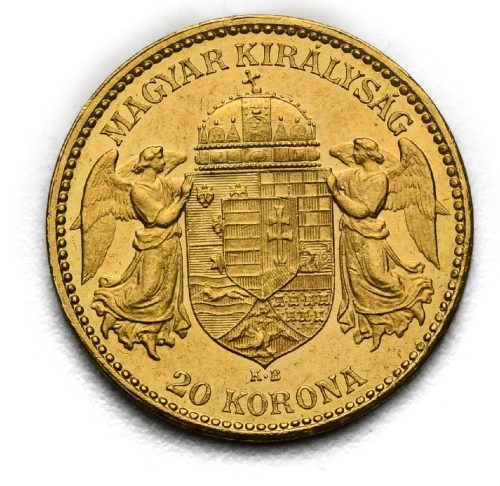 20 Koruna Františka Josefa I. 1893 KB