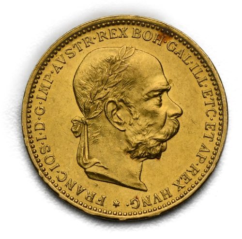 20 Koruna František Josef I. 1898 bz