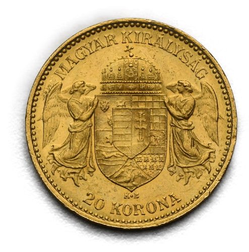 20 Koruna Františka Josefa I. 1899 KB